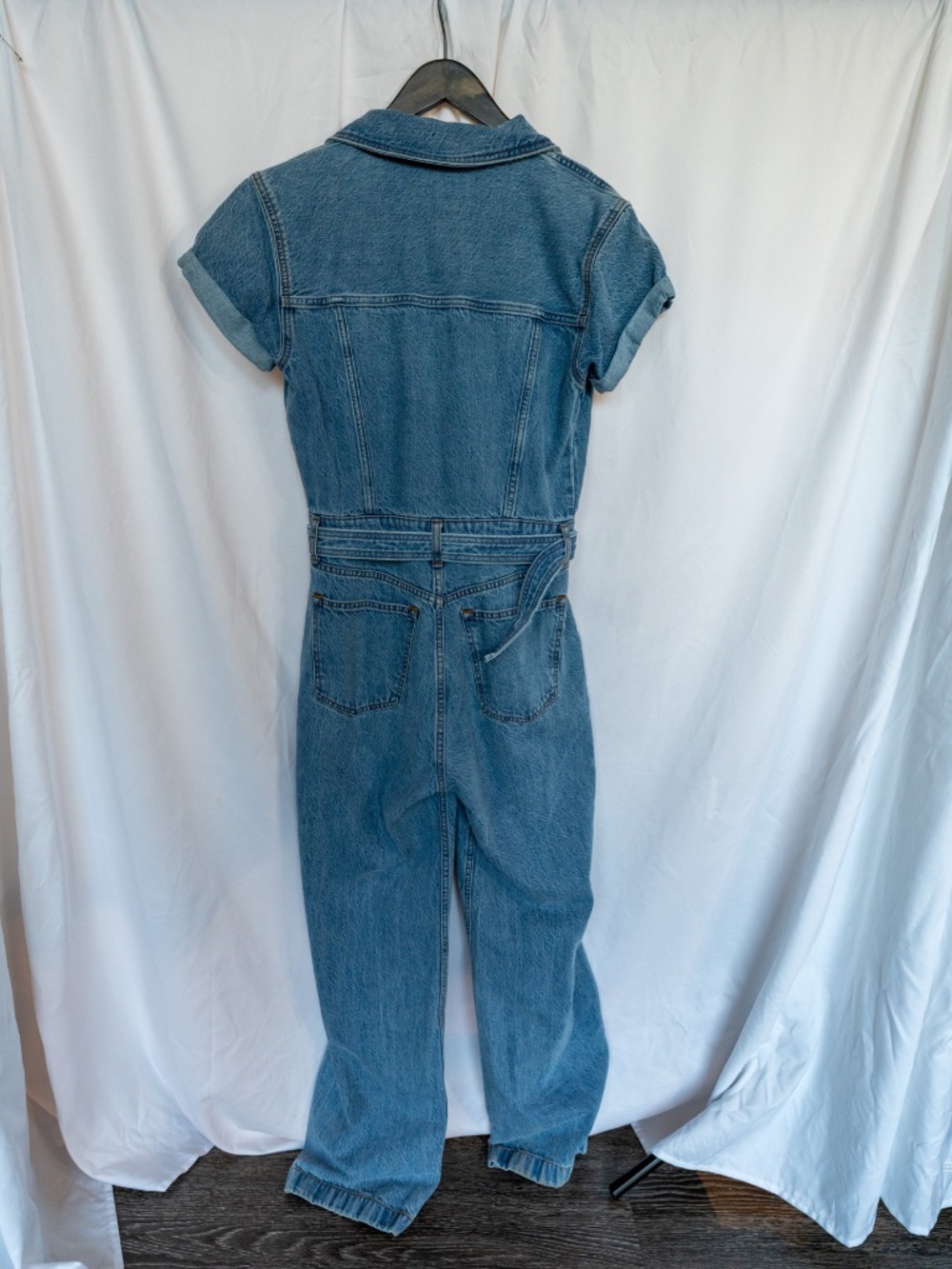 Abercrombie & Fitch Relaxed fit 90's Denim Jumpsuit - Picture 5 of 8